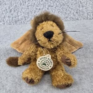 Boyds Bears Bearwear Regulus Lion Plush Cat Jointed Stuffed Animal Wings Tag